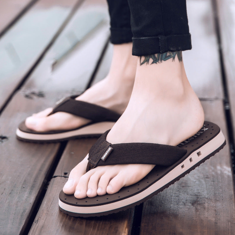 Summer Flip Flops Men's Sandals And Slippers Men's Beach Shoes