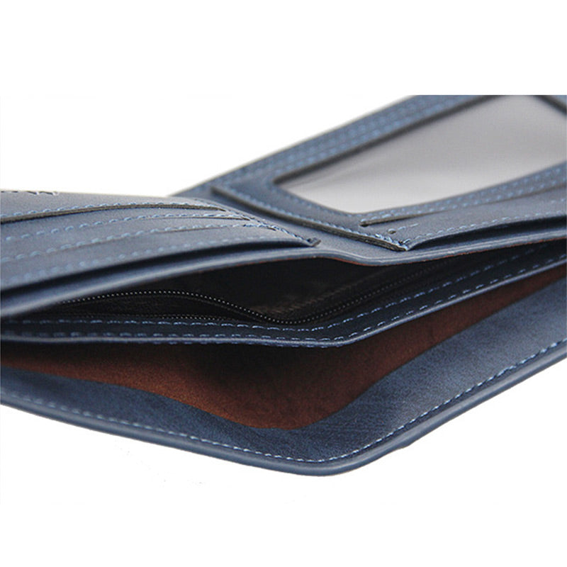 Multi-card men's short wallet