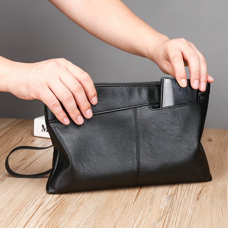 Men's PU Synthetic Leather Handbag