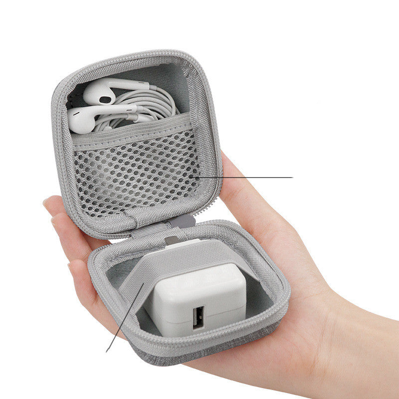 Cell Phone Data Cable Charger Organizer Box