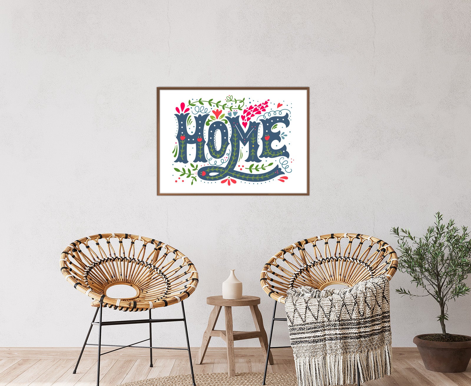 Wall Art Printing with (Home)