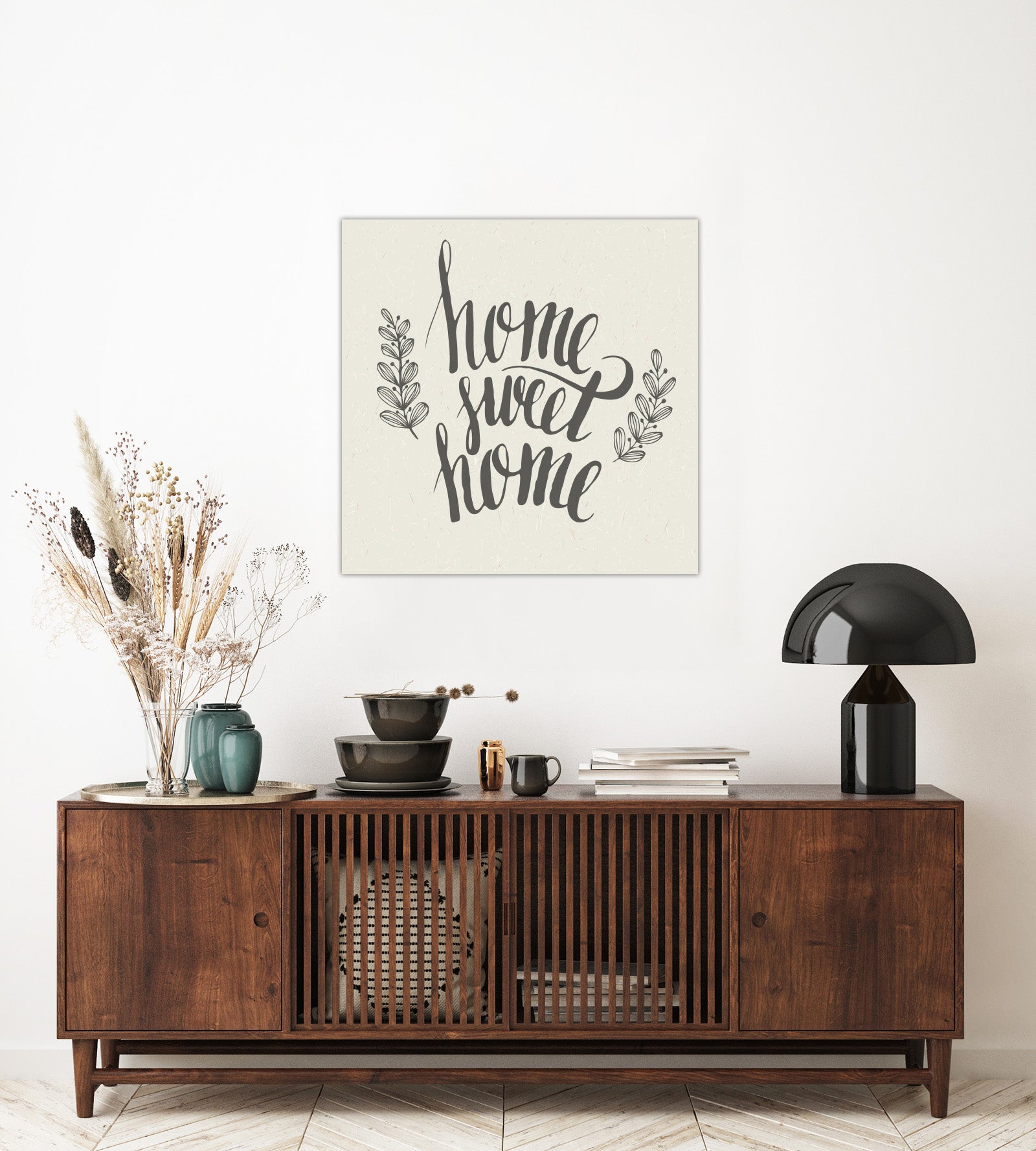 Quote Wall Art (Home Sweet Home)