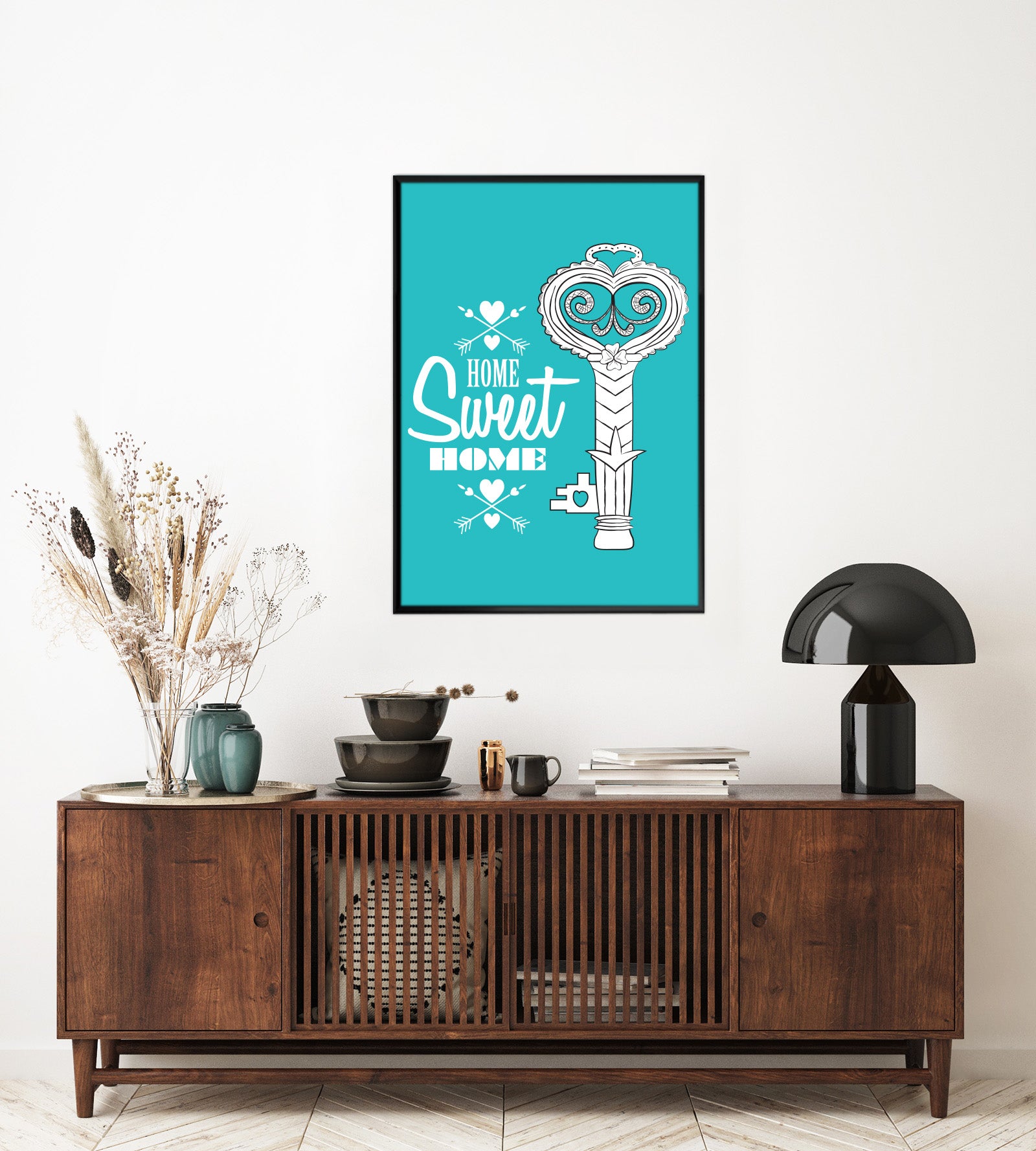 Quote Wall Painting (Home Sweet Home)