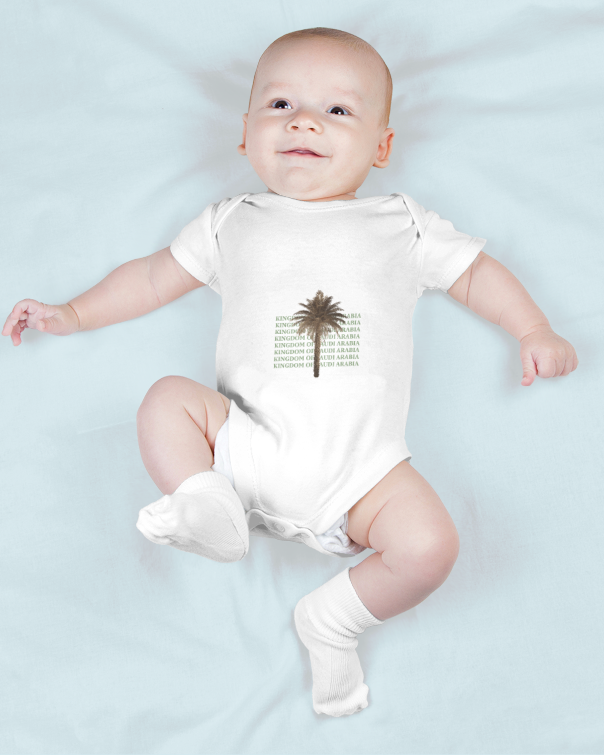 Foundation Day Baby Romper (Palm Tree)