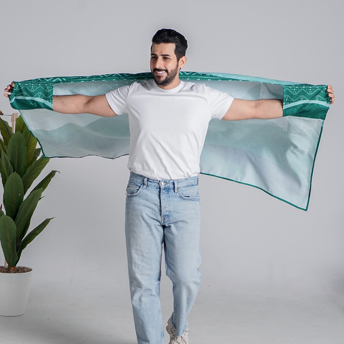 Unique Saudi Body Flag Package (6 pieces)