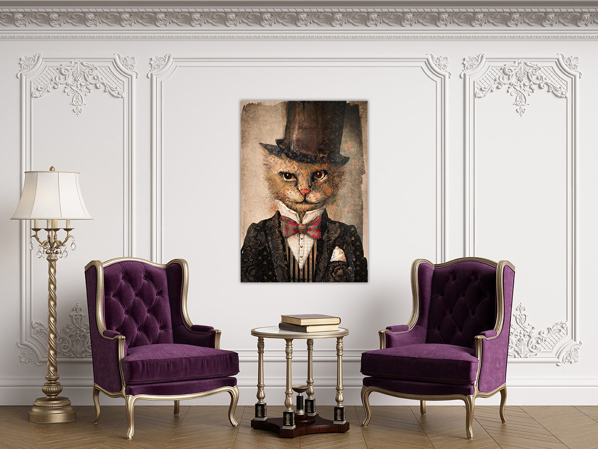 large canvas print (Cat)