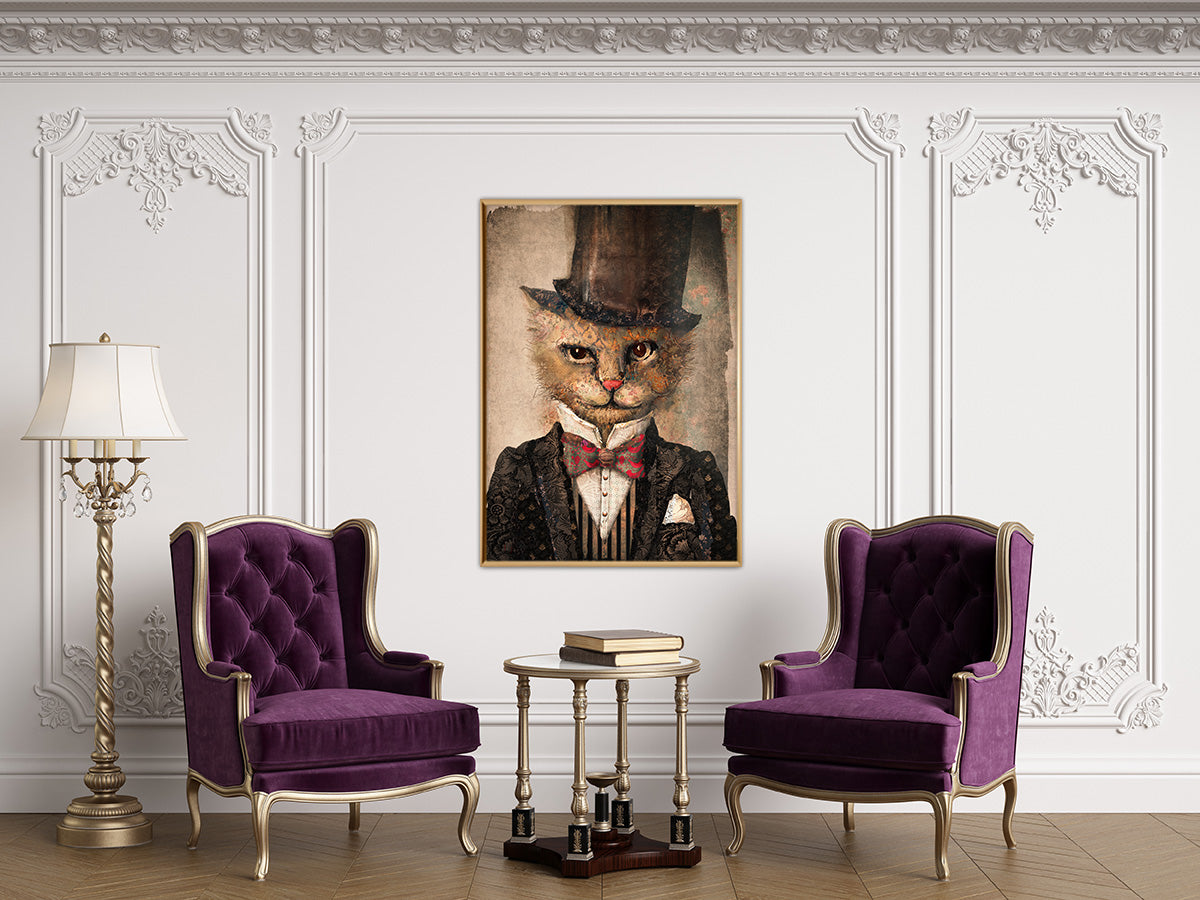 large canvas print (Cat)