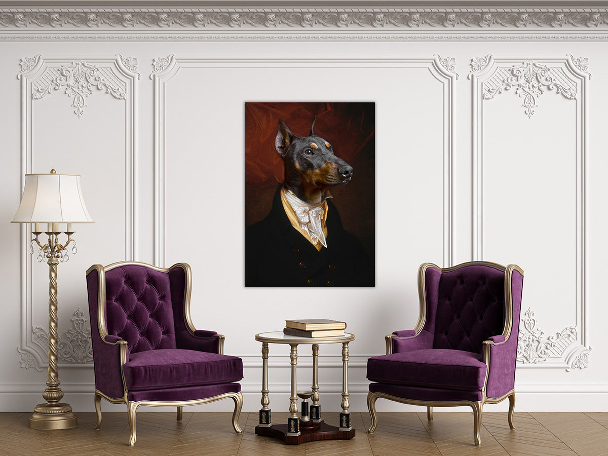 Canvas Wall Art (Dog)