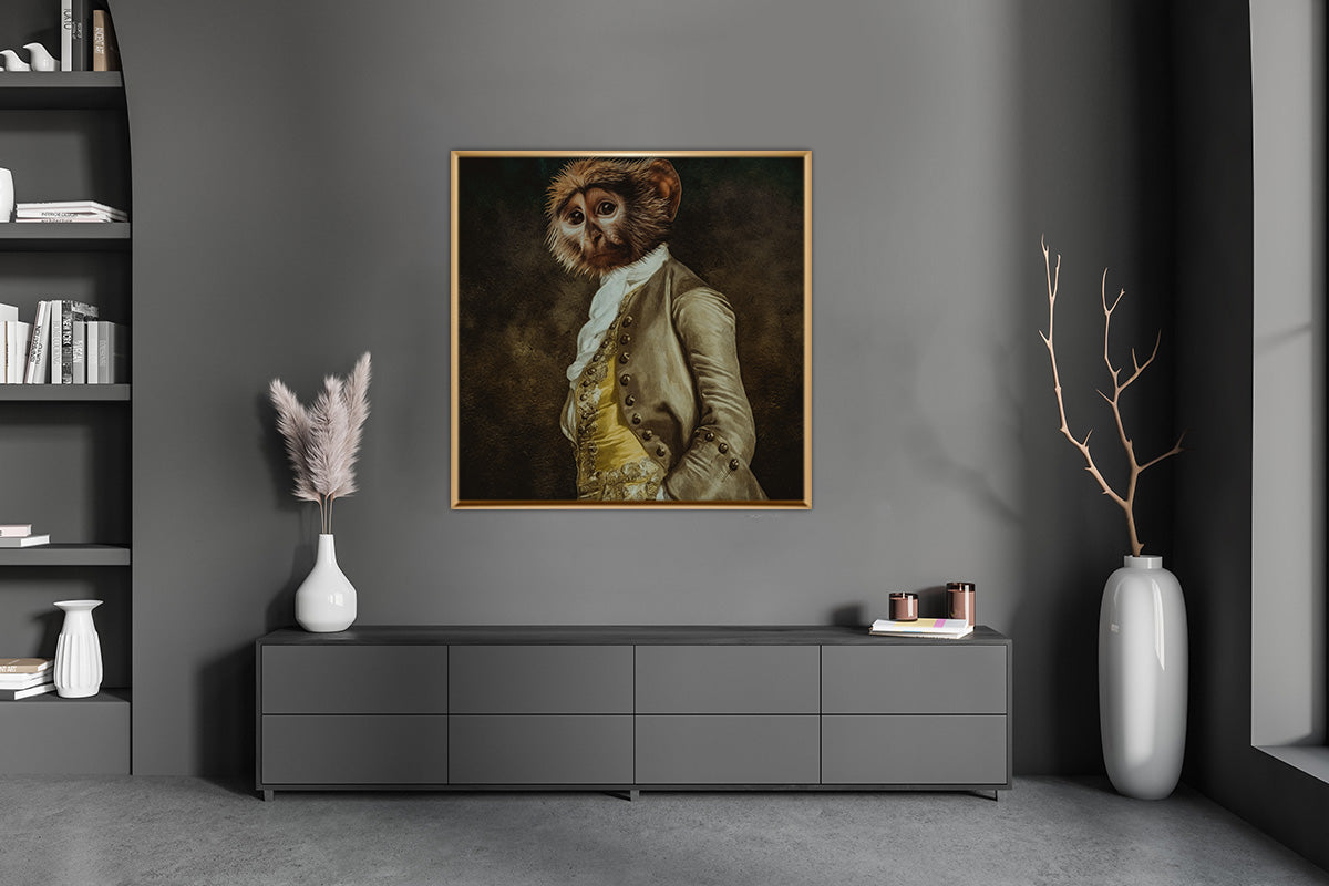 Canvas Wall Art (Chimpanzee)