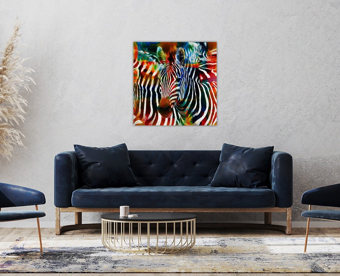 Digital Wall Art (Zebra)