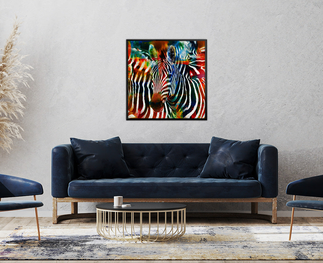 Digital Wall Art (Zebra)