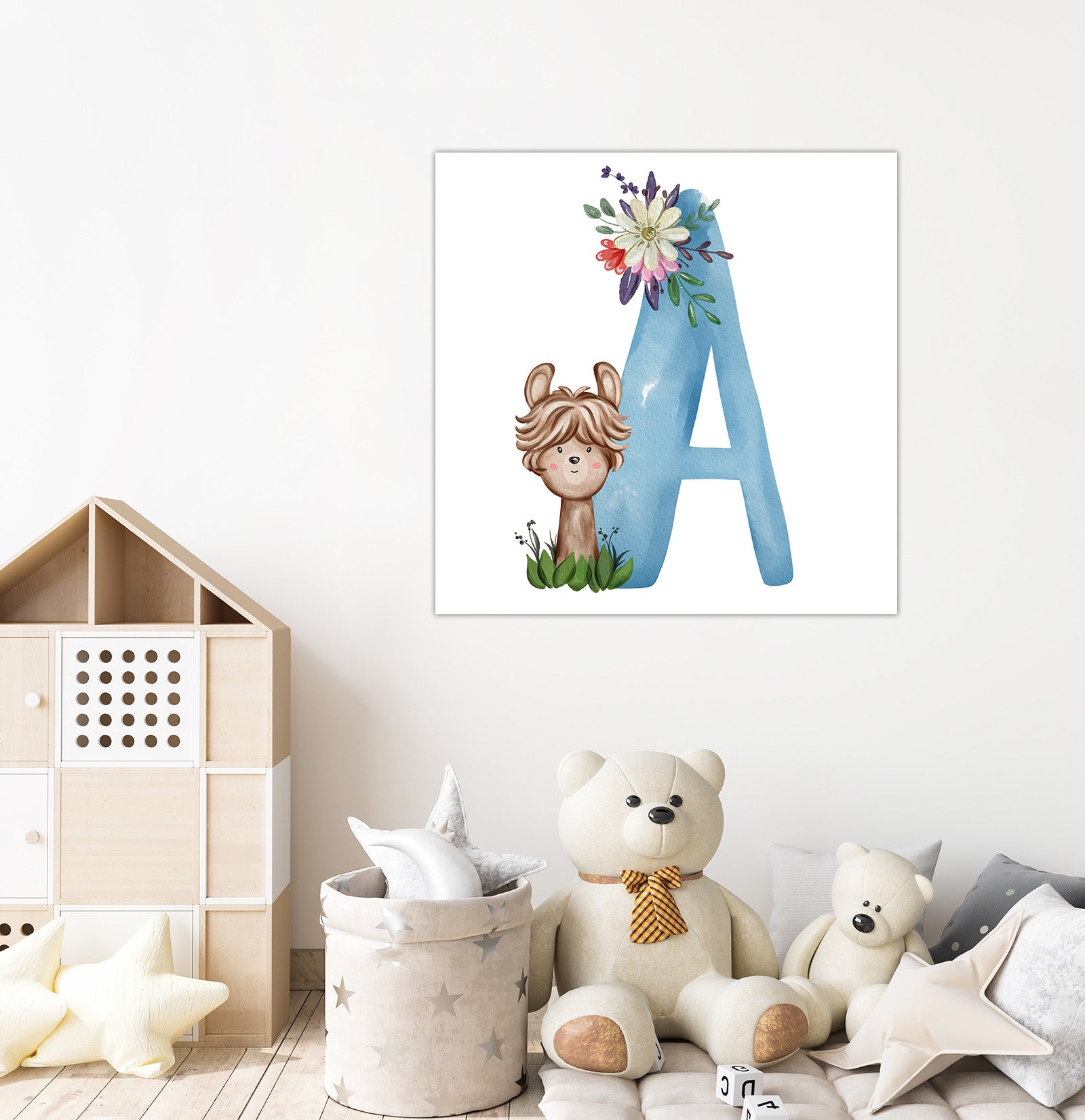 Wall Art For Kids' Room (Letter A)