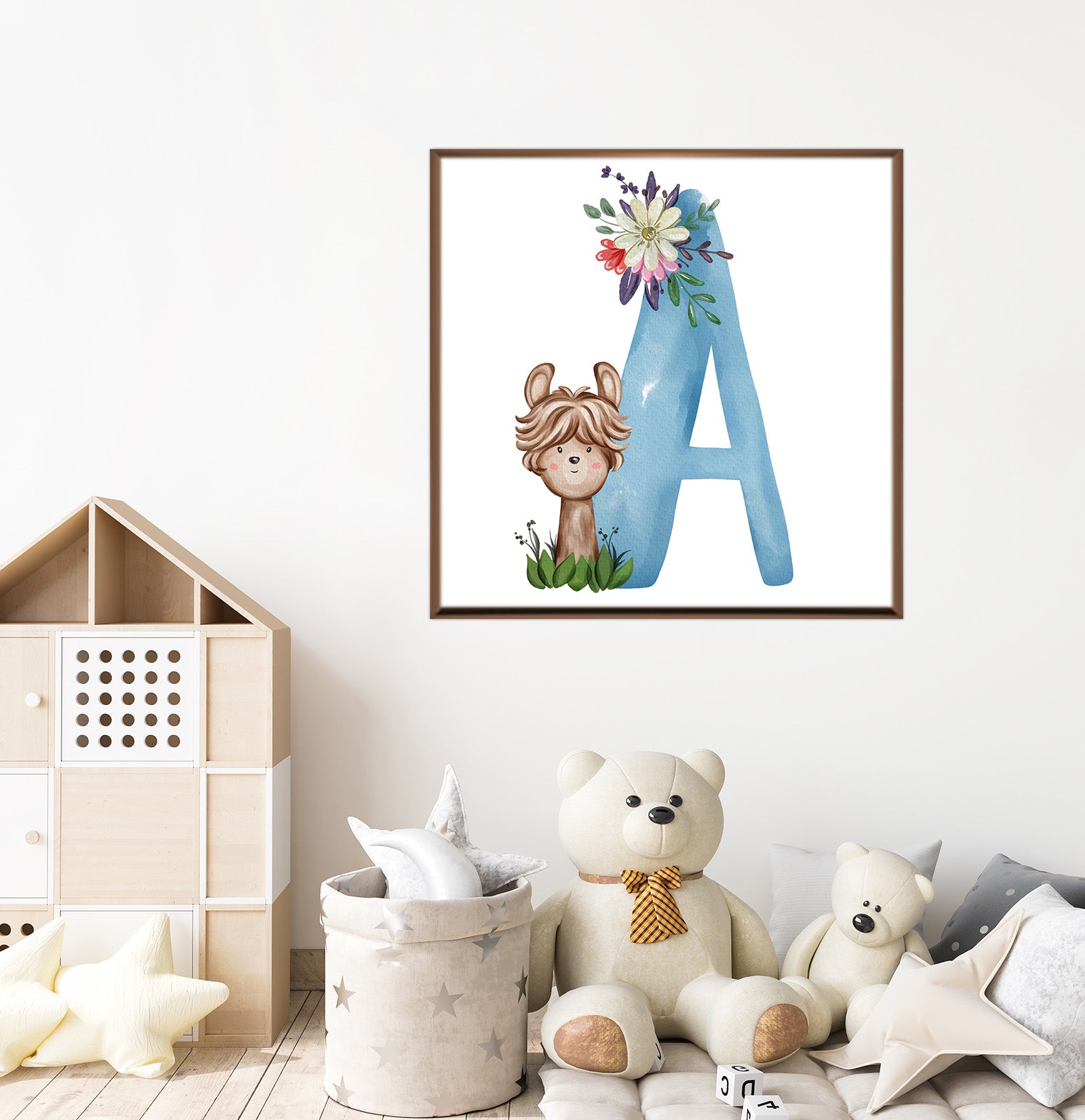 Wall Art For Kids' Room (Letter A)
