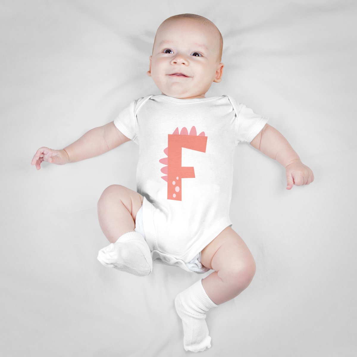 Baby Romper (Letter F)