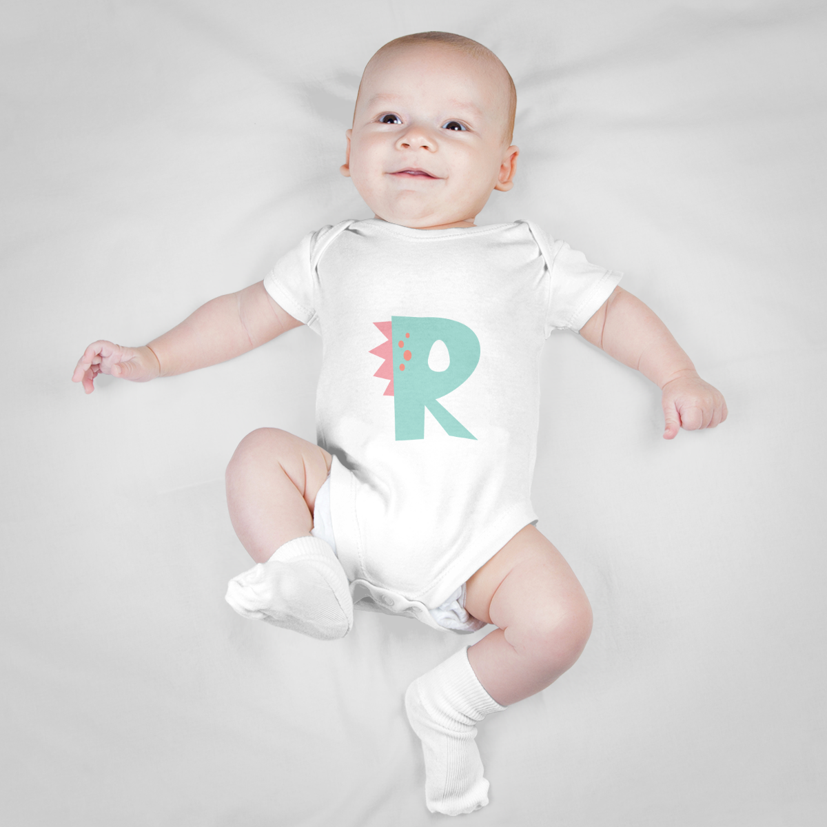 Baby Romper (Letter R)