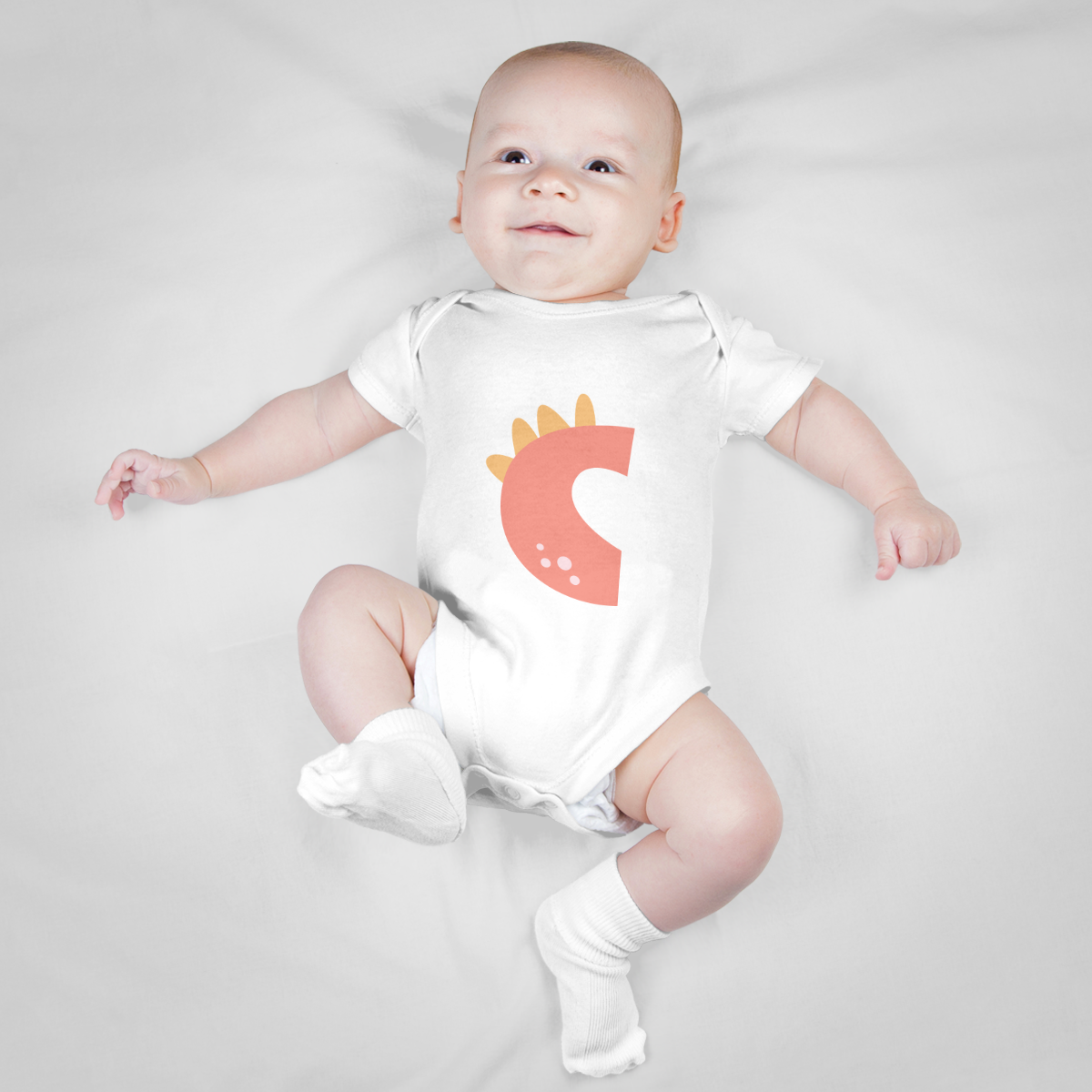 Baby Romper (Letter C)