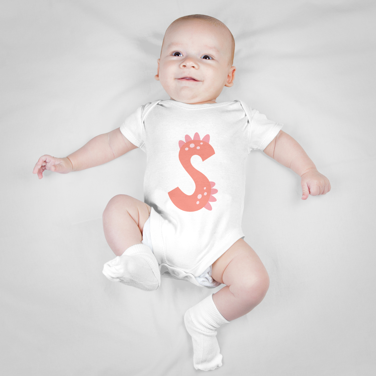 Baby Romper (Letter S)