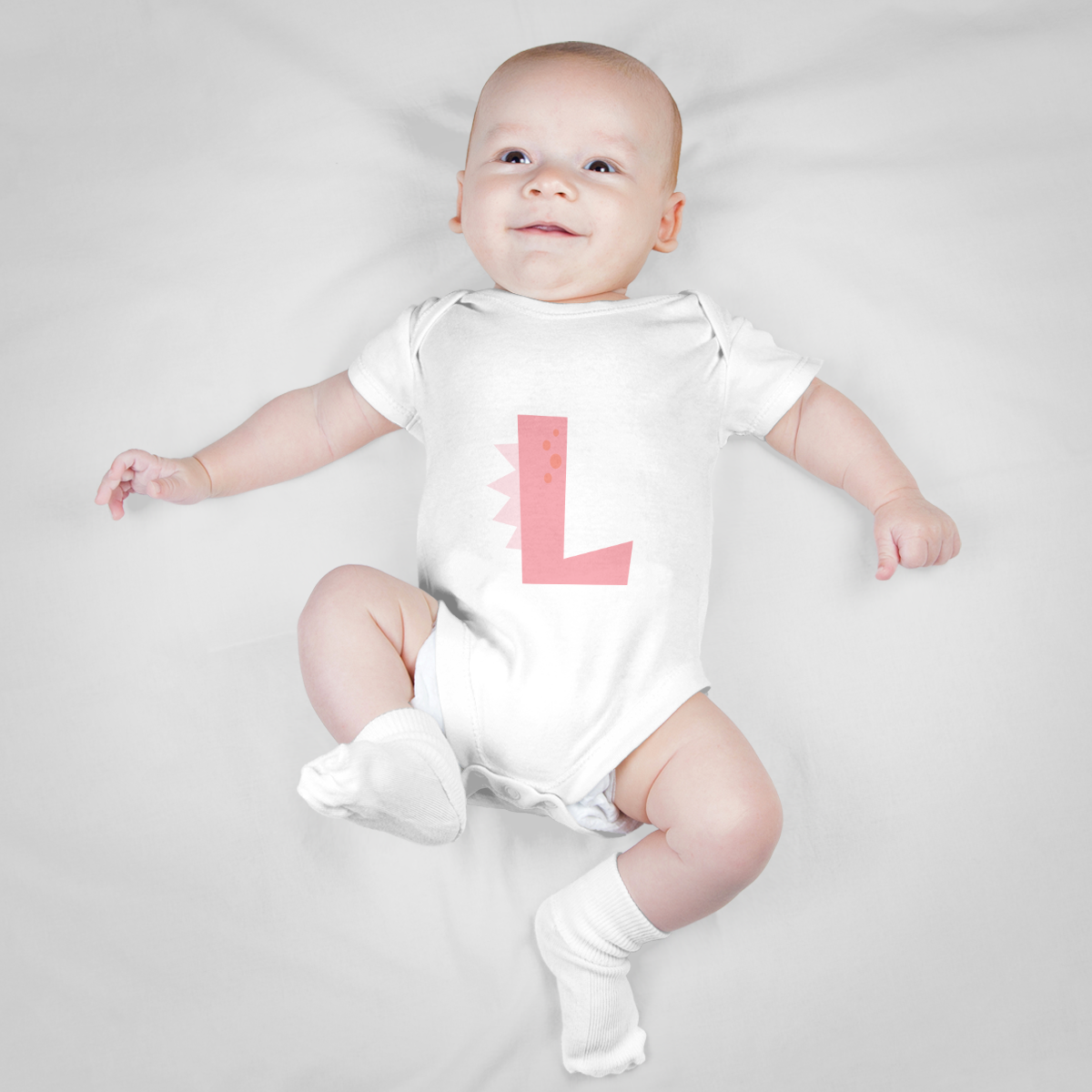 Baby Romper (Letter L)