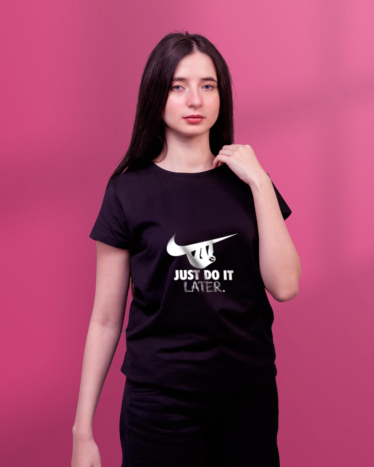 Women's T-Shirt (Just Do it Later)