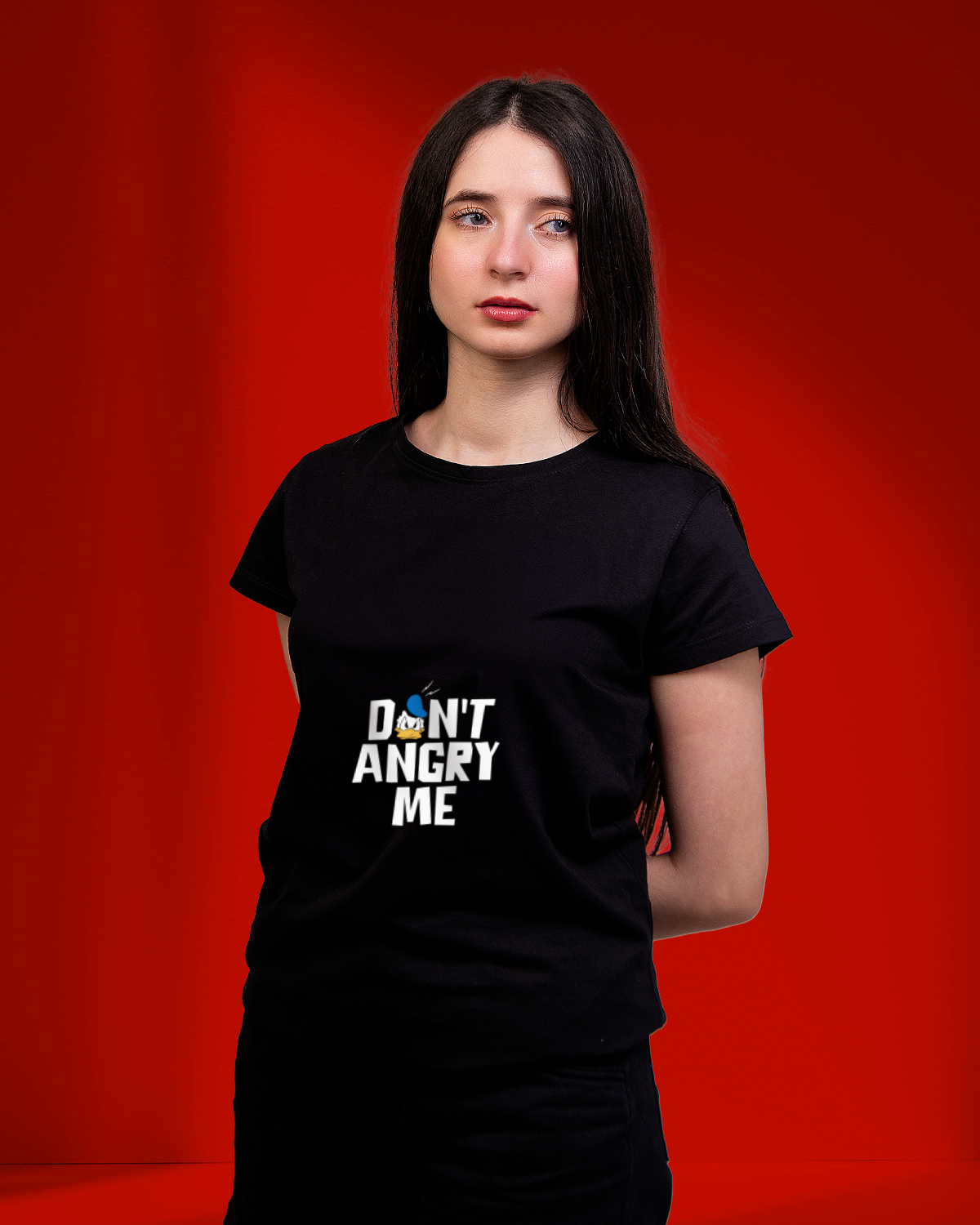 Women's T-shirt (Don't Angry Me)