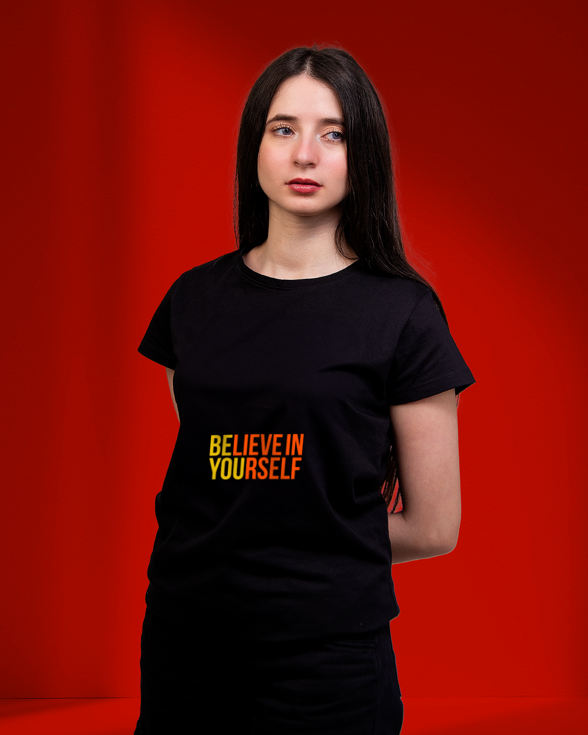 T-shirt For Women (Be Lieve In Yourself)