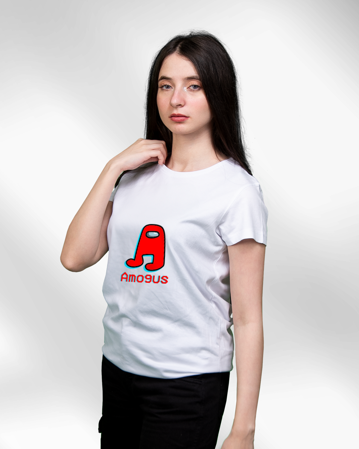 Women's T-Shirt (Amogus)