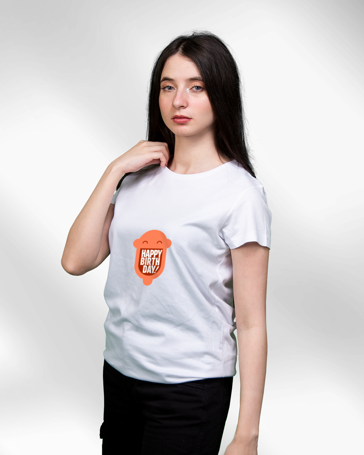 Women's T-Shirt (Happy Birth Day)