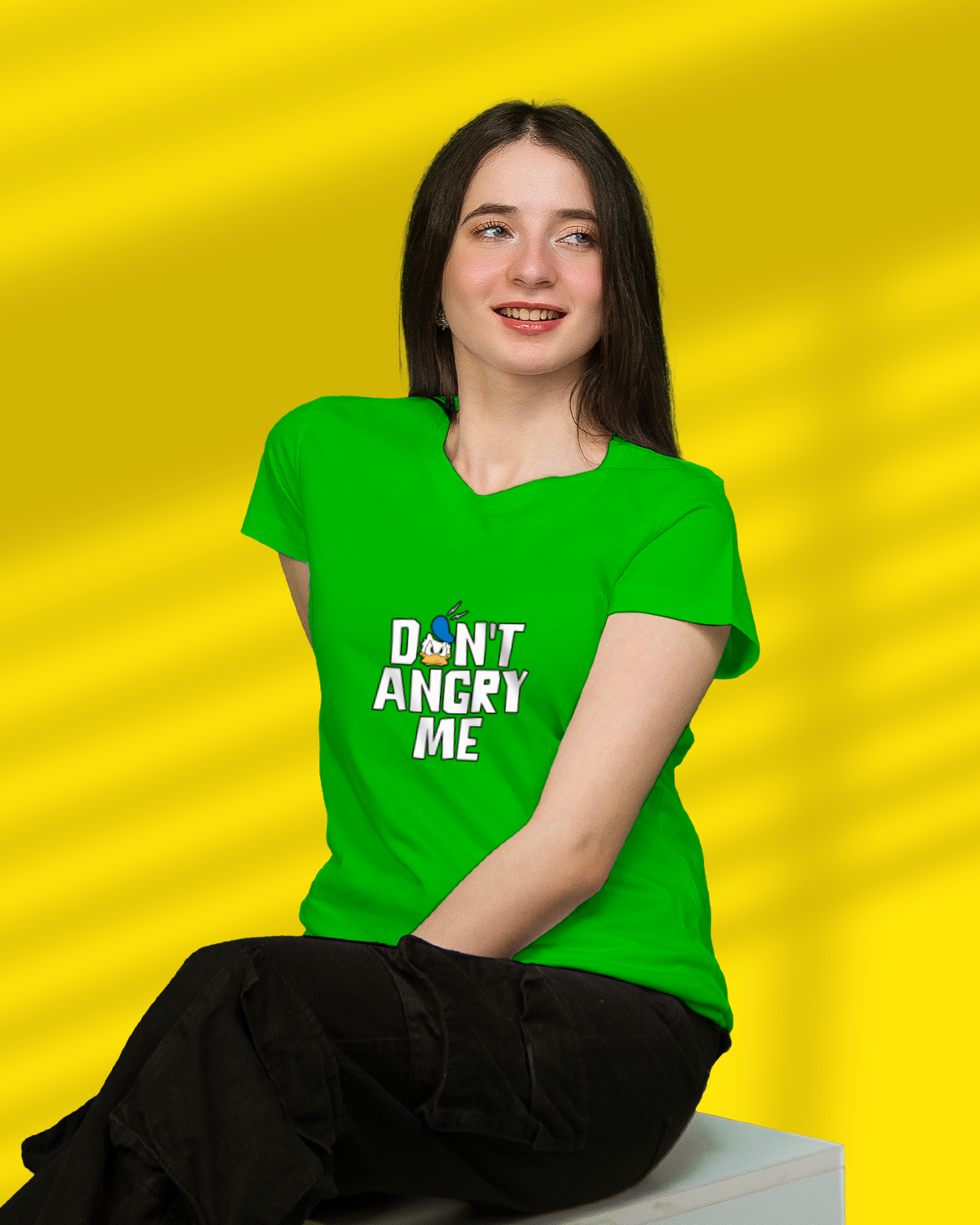 Women's T-shirt (Don't Angry Me)