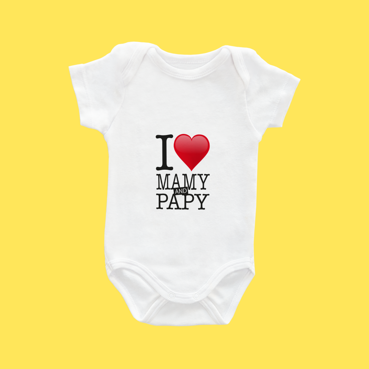 Baby Romper (I Love Mamy Papy)