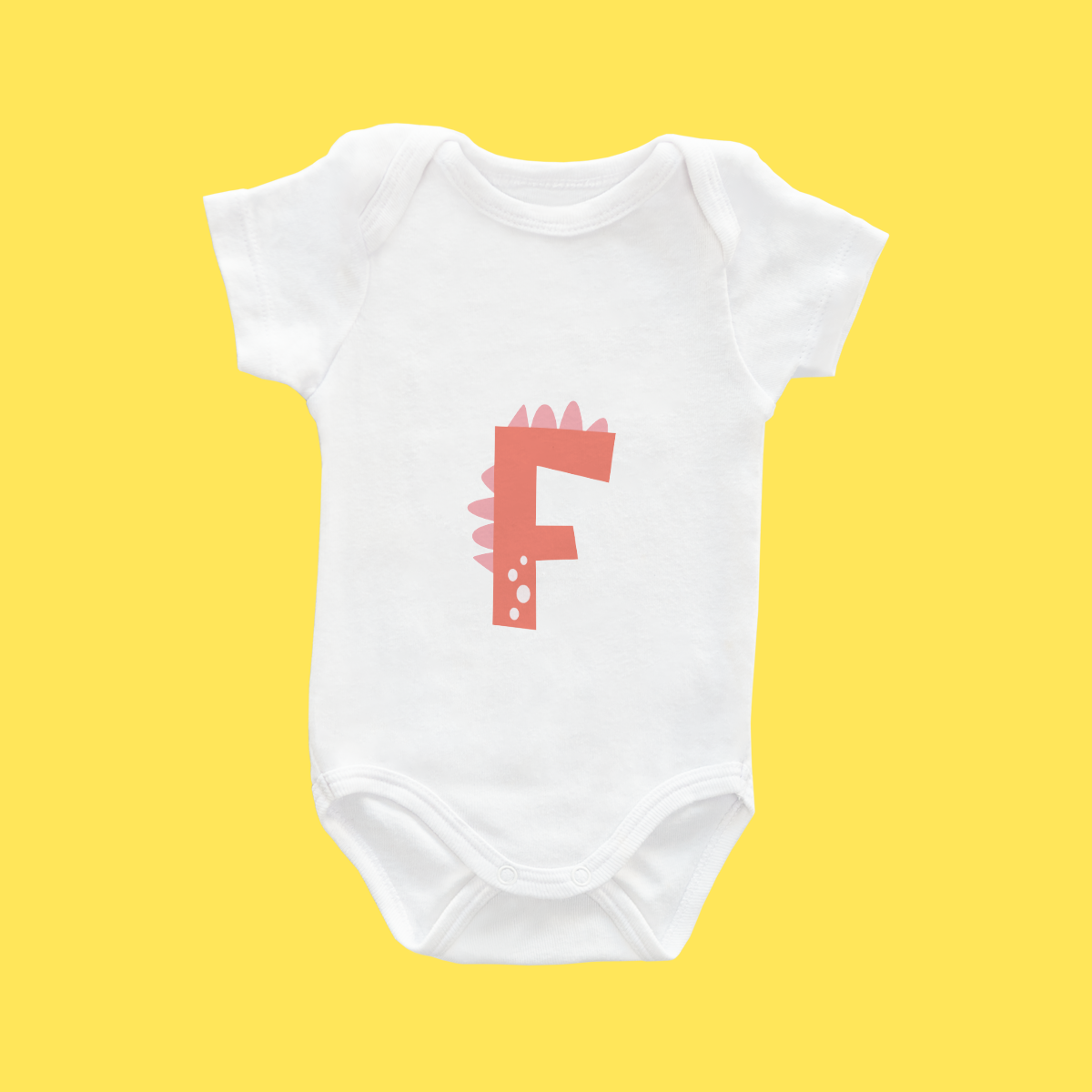 Baby Romper (Letter F)