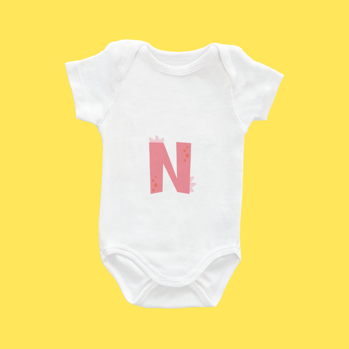 Baby Romper (Letter N)