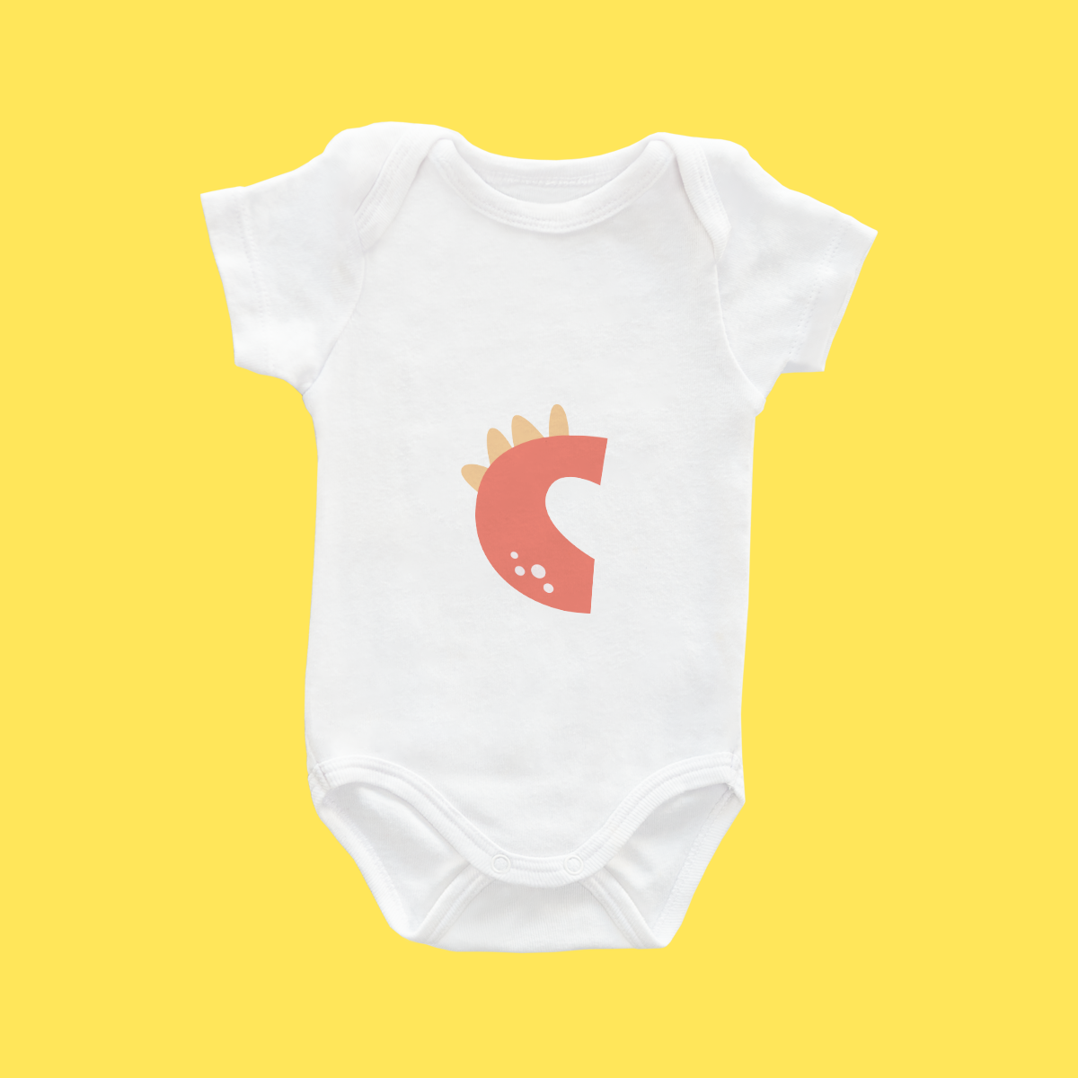 Baby Romper (Letter C)