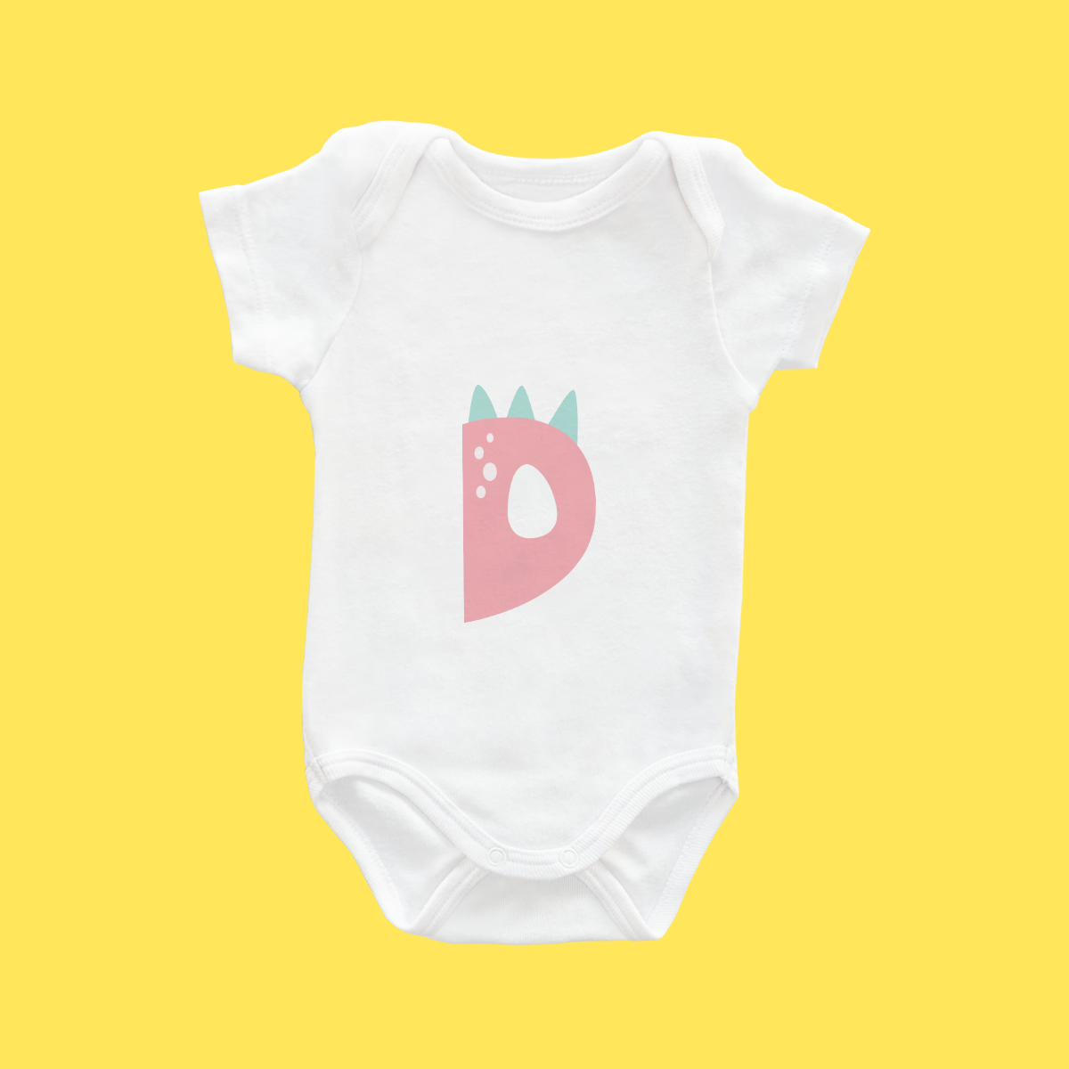 Baby Romper (Letter D)