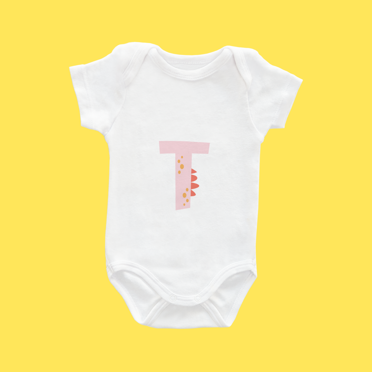 Baby Romper (Letter T)