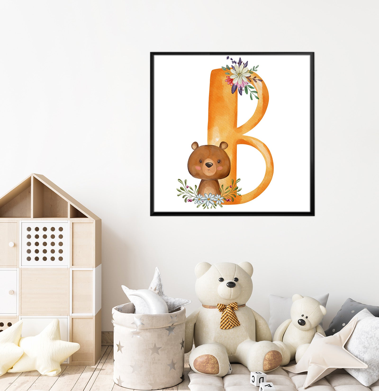 Wall Painting For Kids' Room (Letter B)