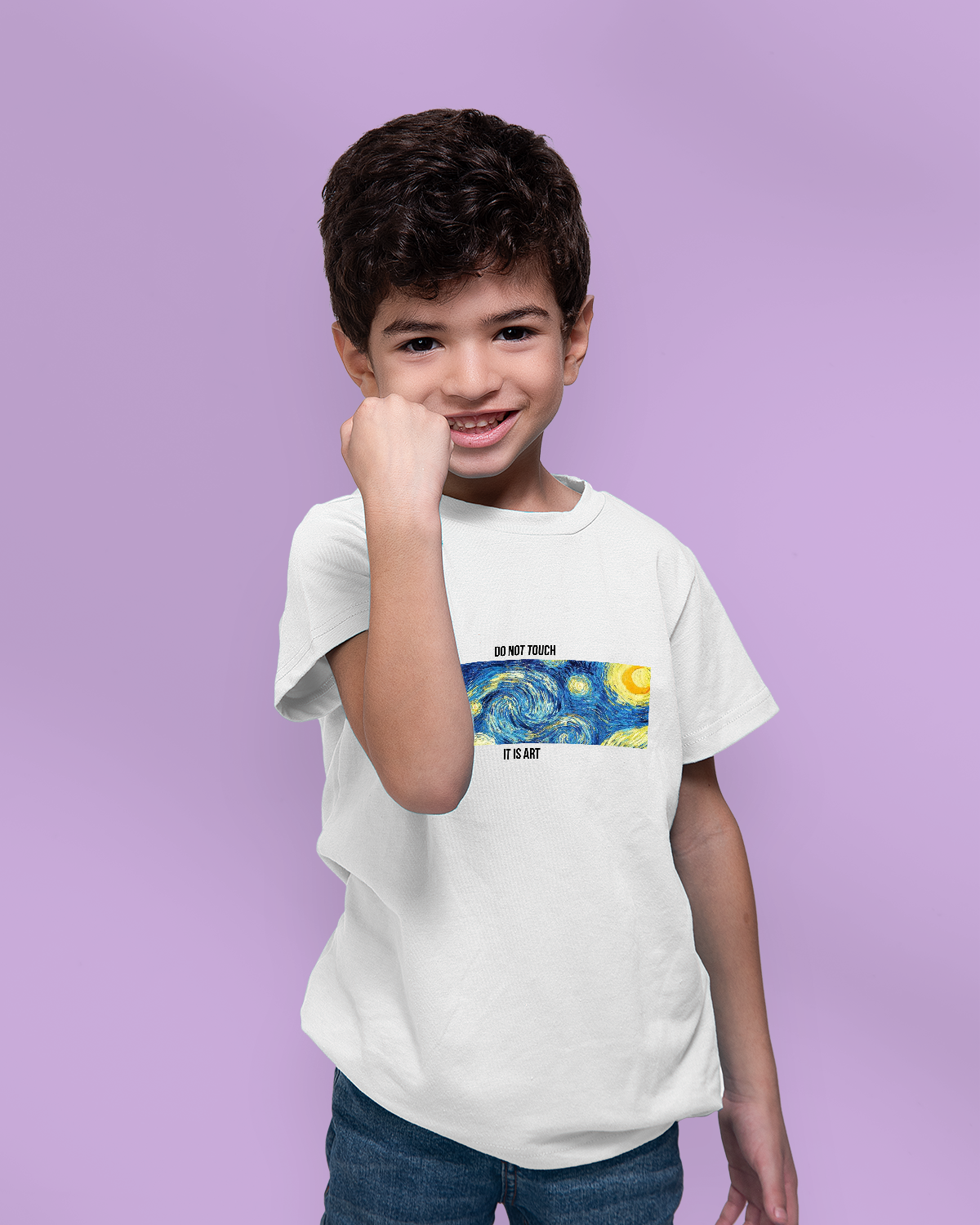 T-shirt For Boys (Starry Night)