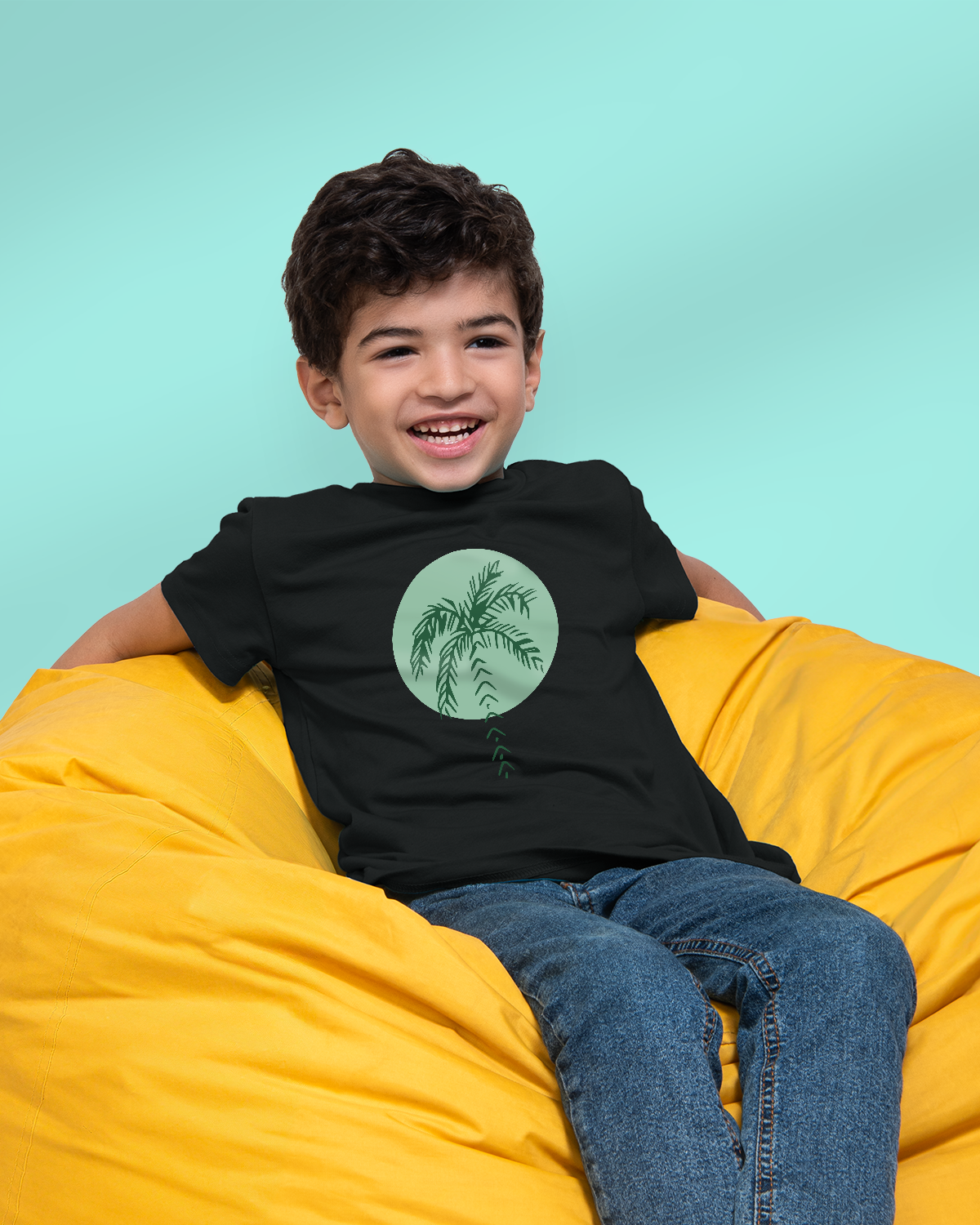 T-shirt For Boys (Palm)