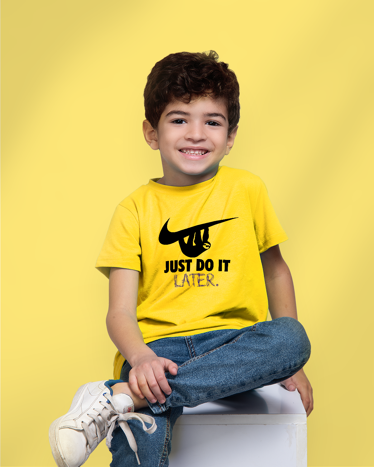 Boys' T-Shirt (Just Do It Later)