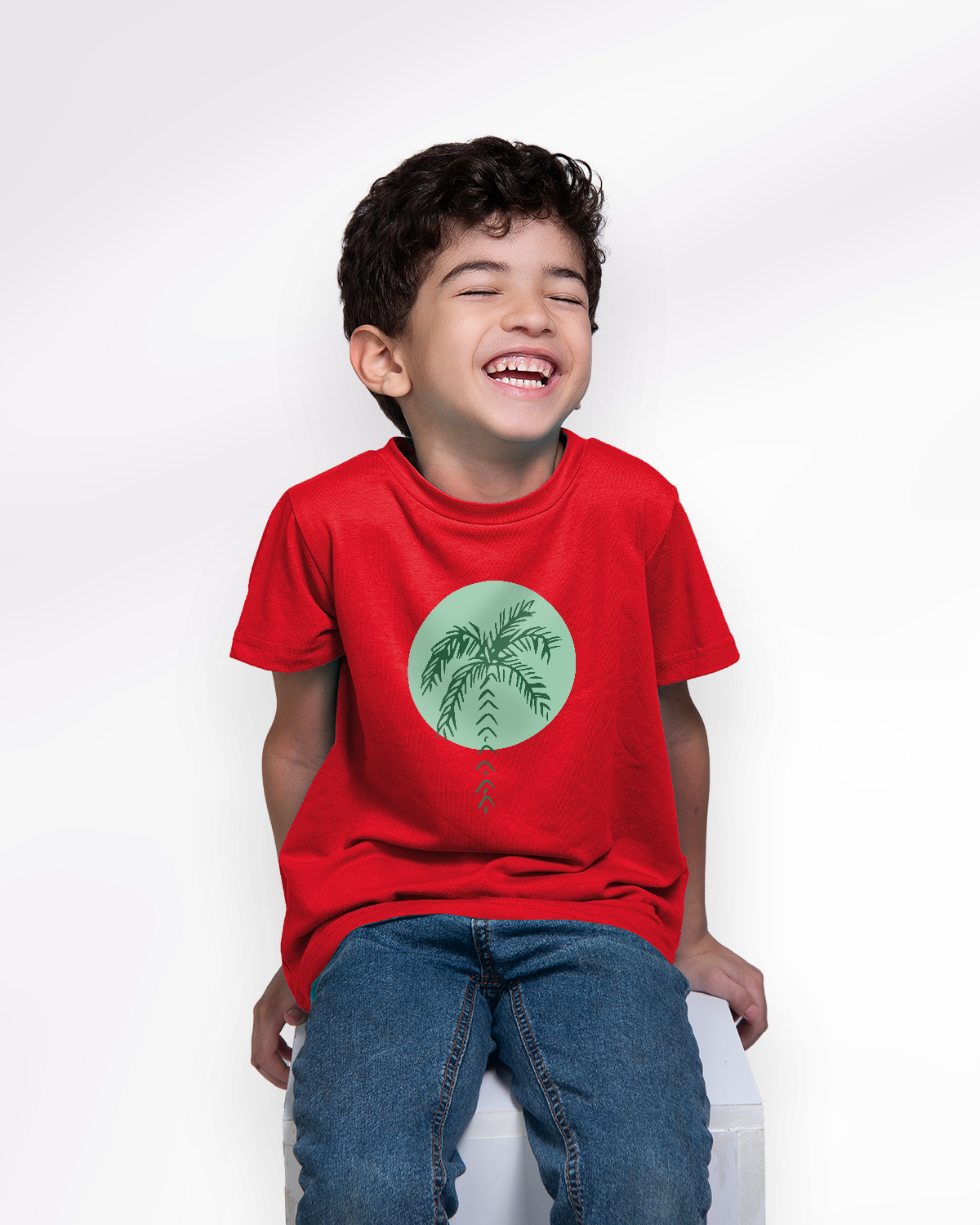 T-shirt For Boys (Palm)