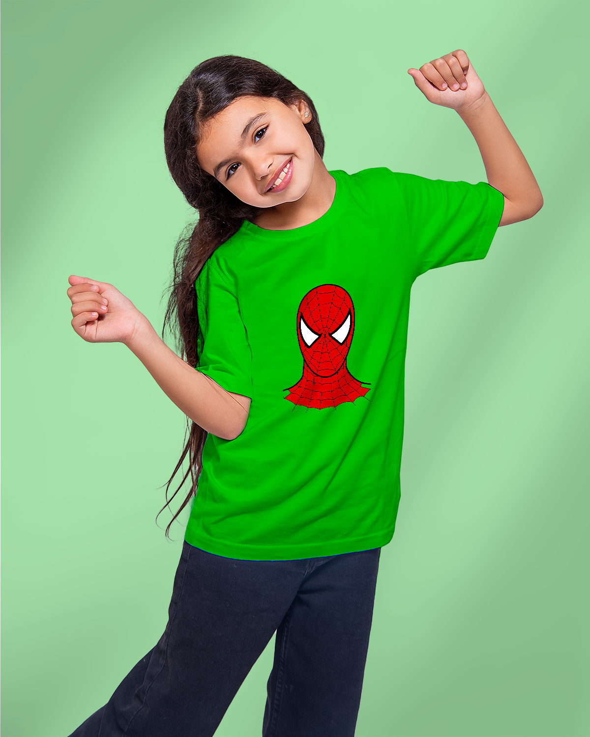 Girls' T-Shirt (Spider Man)