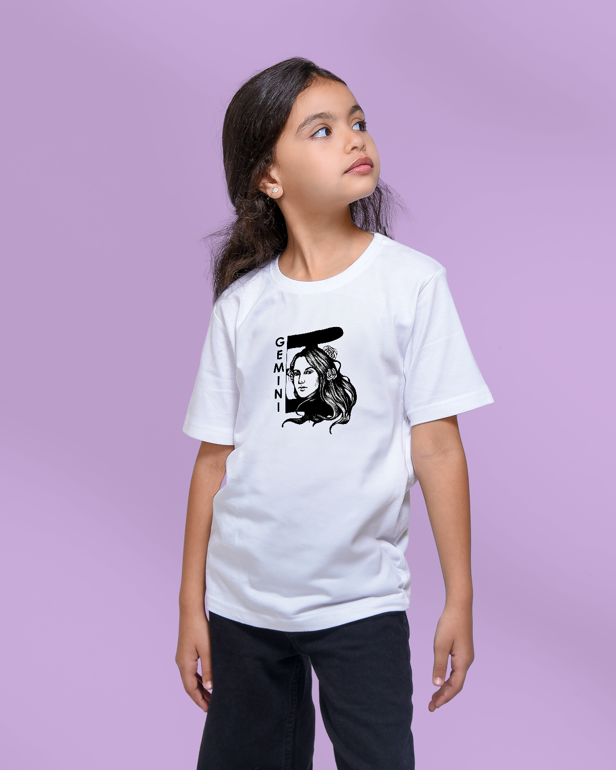 T-shirt For Girls (Gemini)