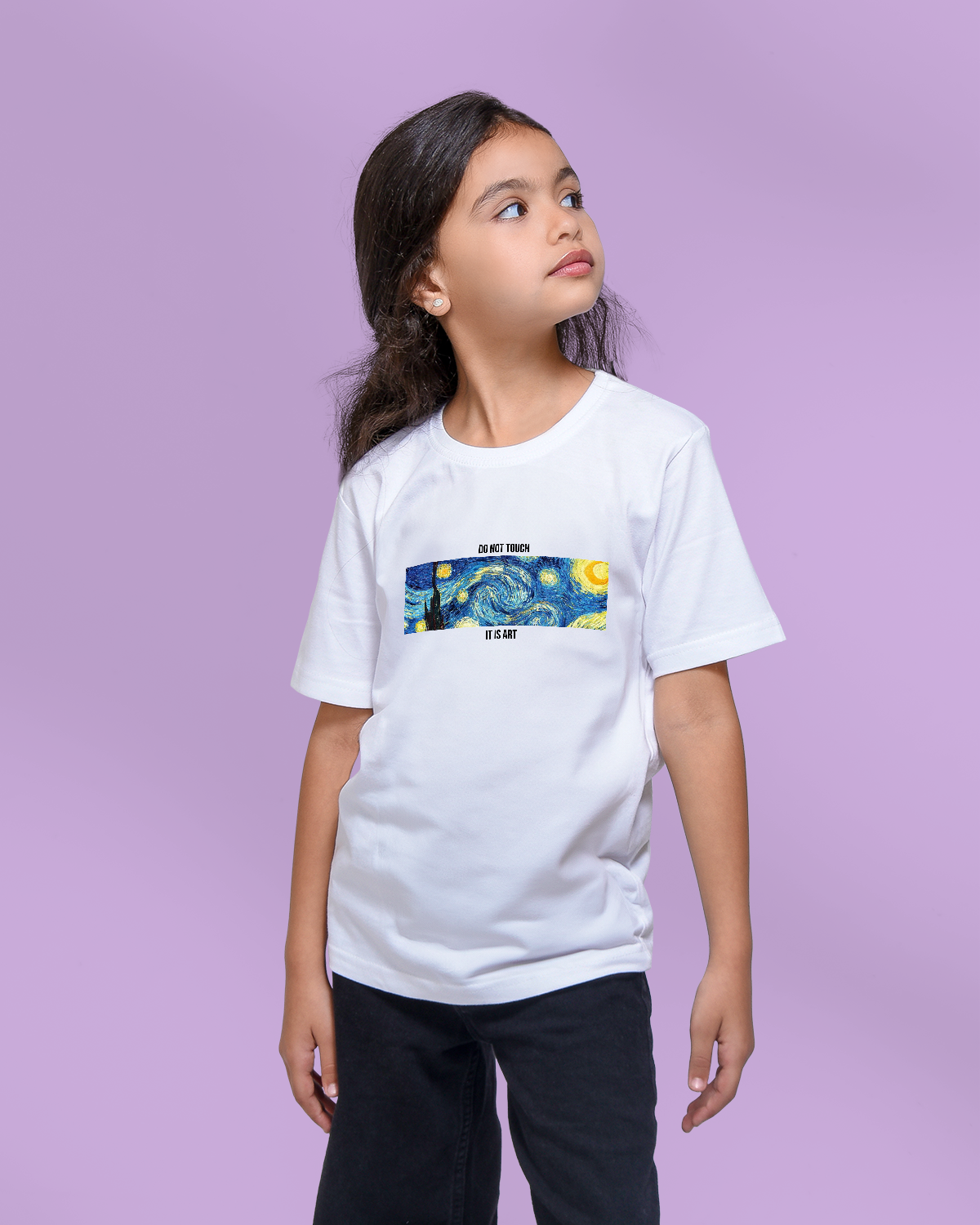 T-shirt For Girls (Starry Night)