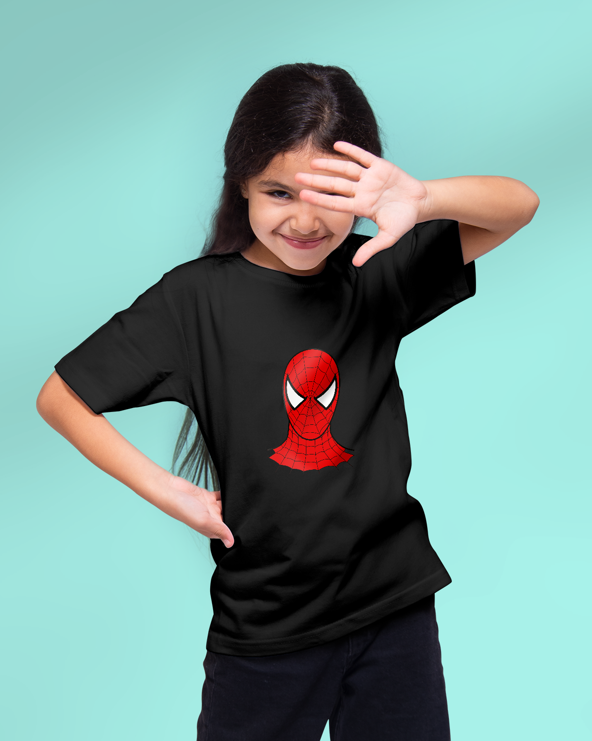 Girls' T-Shirt (Spider Man)