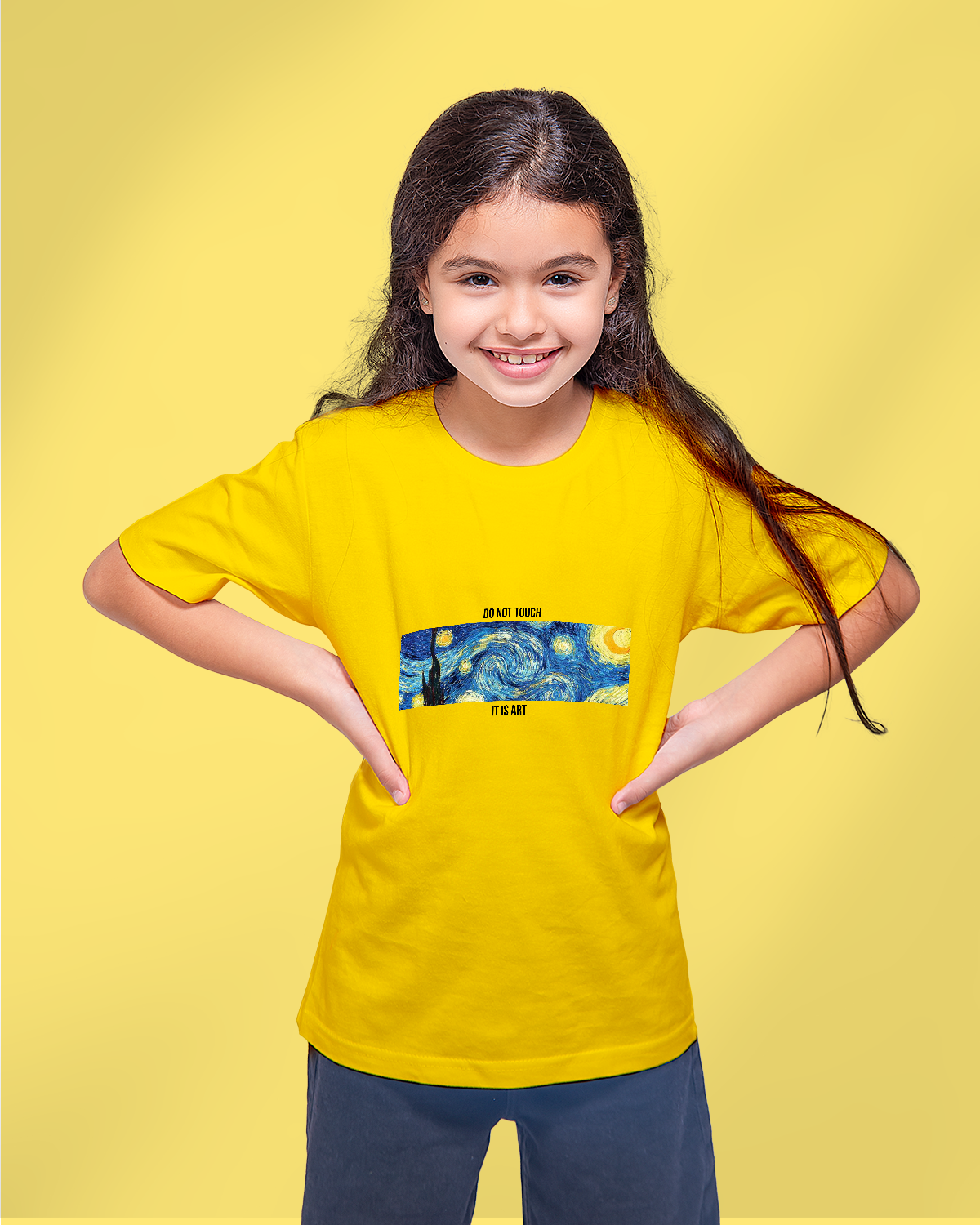 T-shirt For Girls (Starry Night)