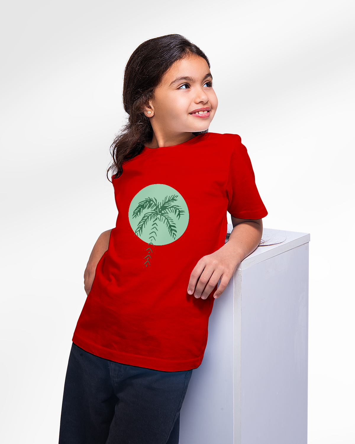 T-shirt For Girls (Palm)
