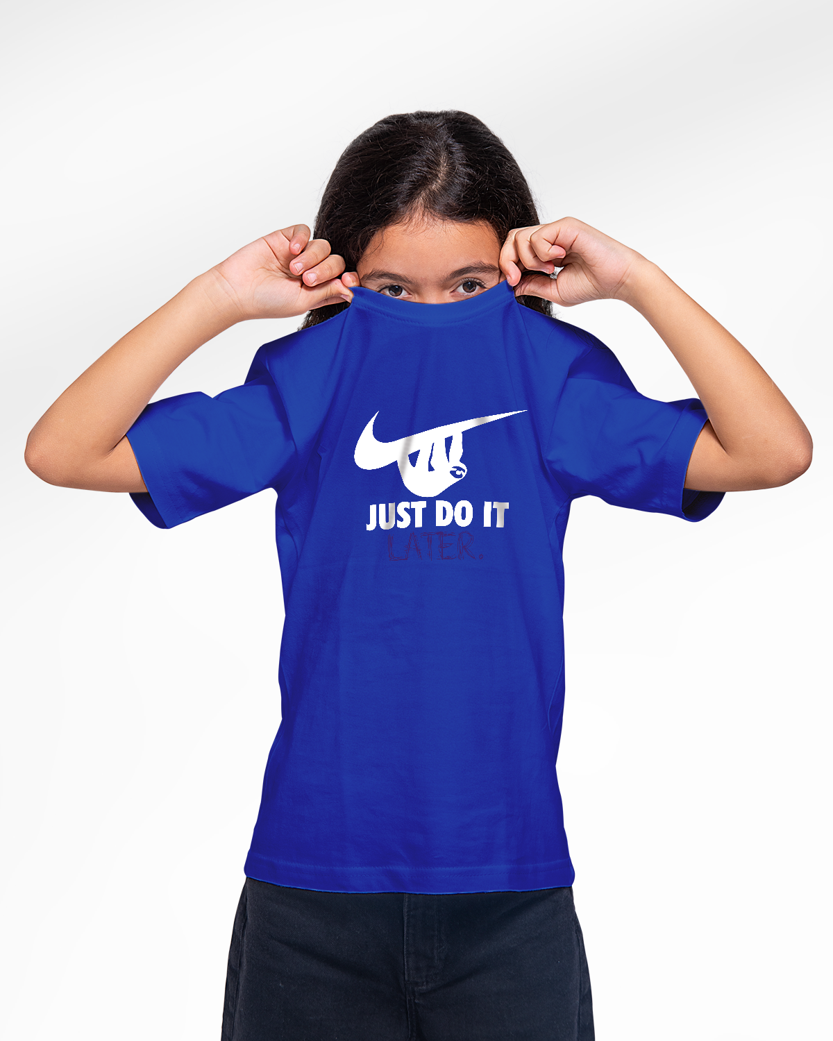 Girls' T-Shirt (Just Do It Later)