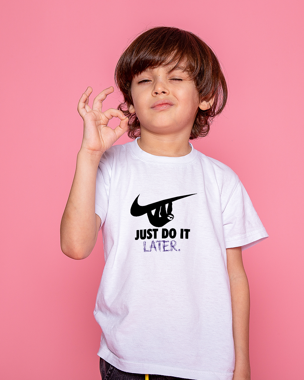 Boys' T-Shirt (Just Do It Later)