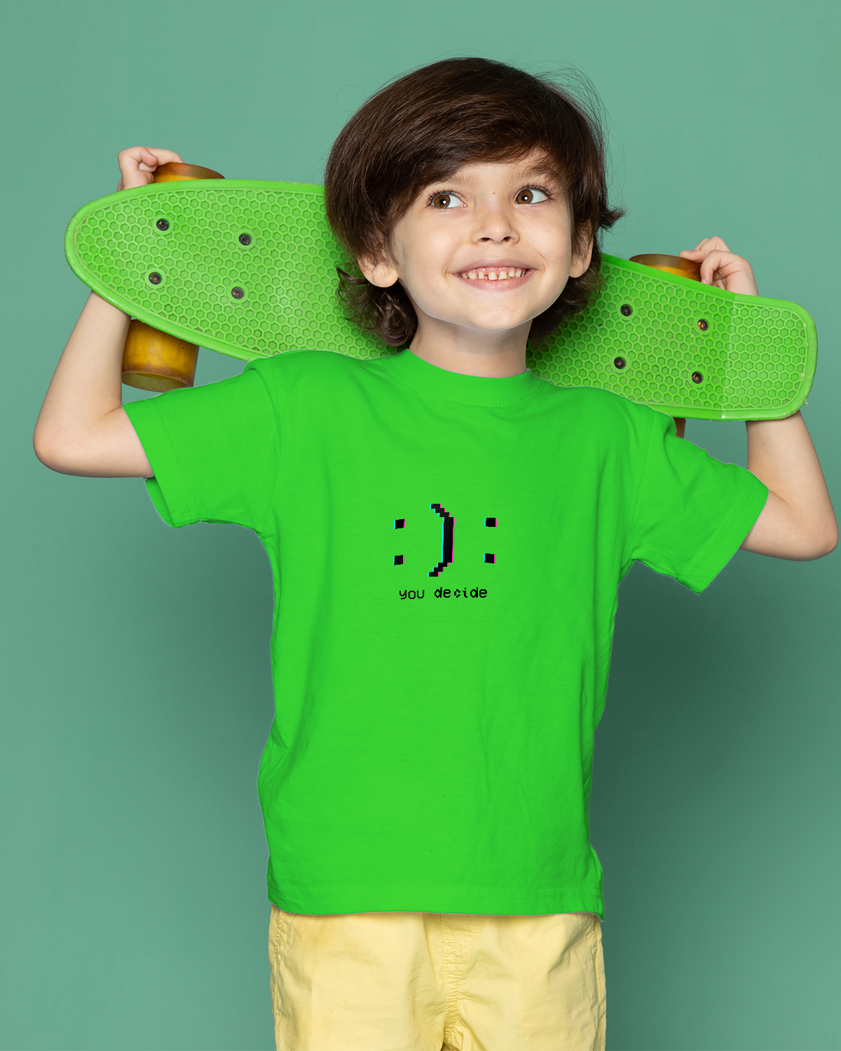 Boys' T-shirt (Happy or Sad, You Decide)