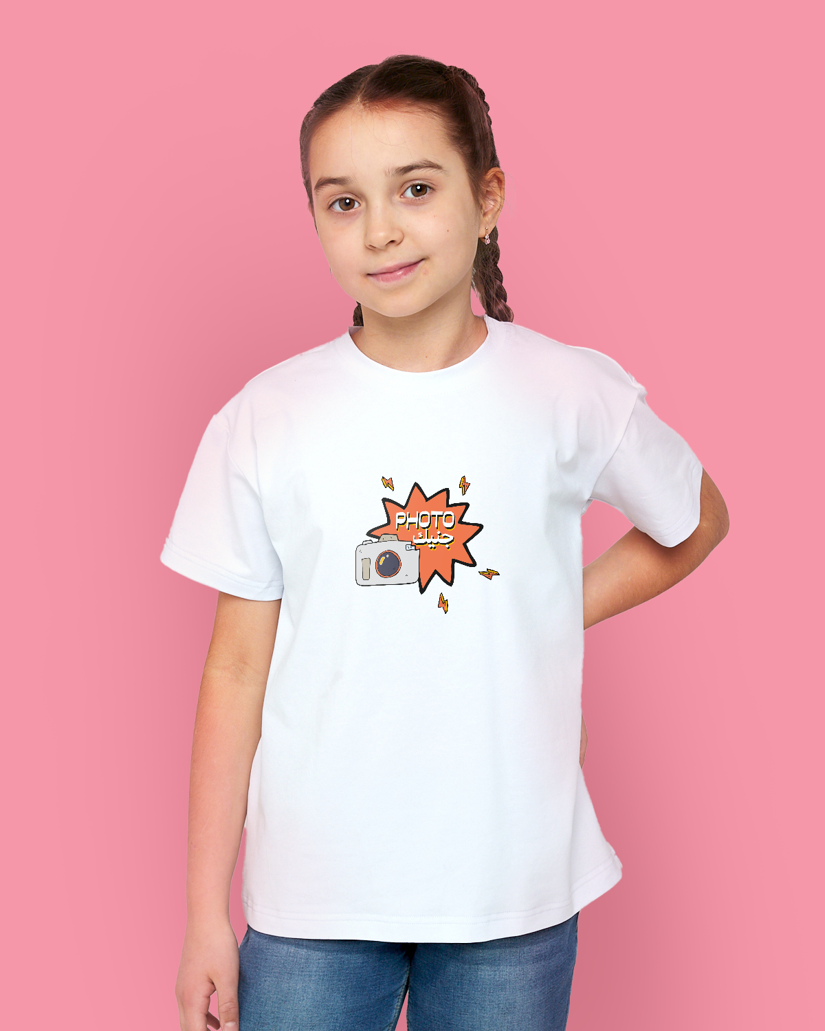 Girls T-shirt (Photogenic)