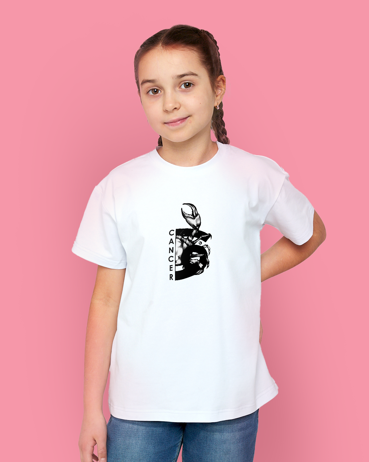 Girls T-shirt (Cancer)